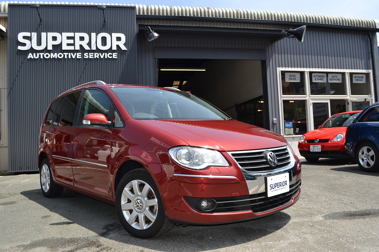 superior blog 入庫車両 VW TOURAN